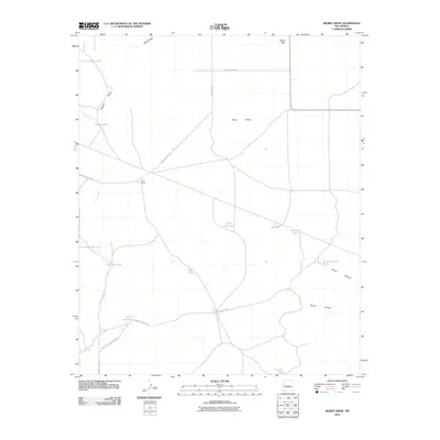 2010 Map of Bigbee Draw, 2010 Print
