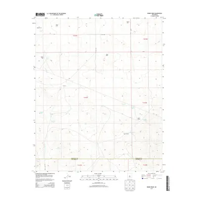 2013 Map of Bigbee Draw, 2013 Print