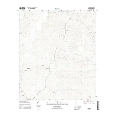 2014 Map of Bigbee, 2014 Print