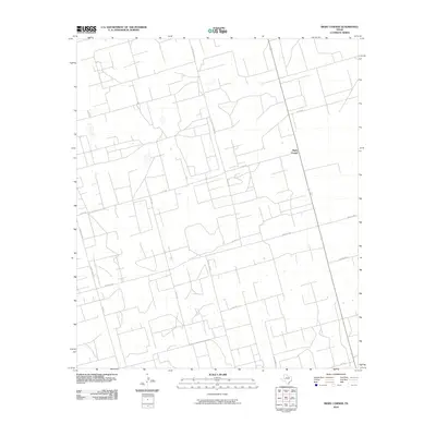 2010 Map of Bigby Corner, 2010 Print