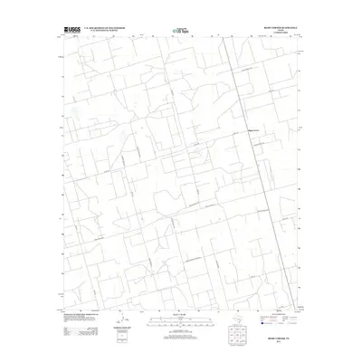 2012 Map of Bigby Corner, 2012 Print