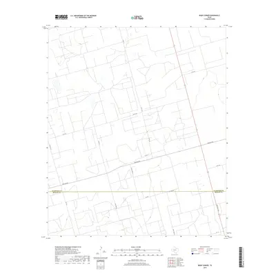 2019 Map of Bigby Corner, 2019 Print
