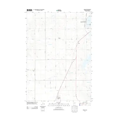 2013 Map of Bigelow, 2013 Print