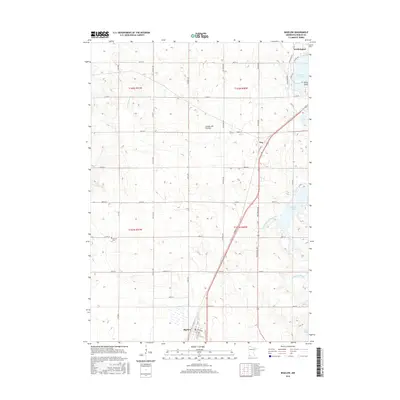 2016 Map of Bigelow, 2016 Print