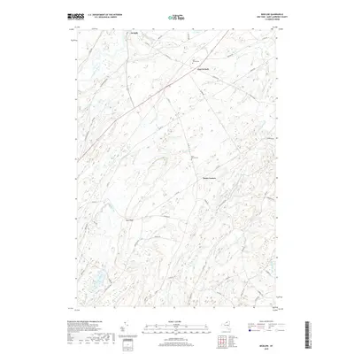 2019 Map of Bigelow, 2019 Print