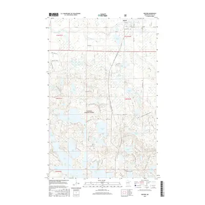 2016 Map of Bigfork, 2016 Print