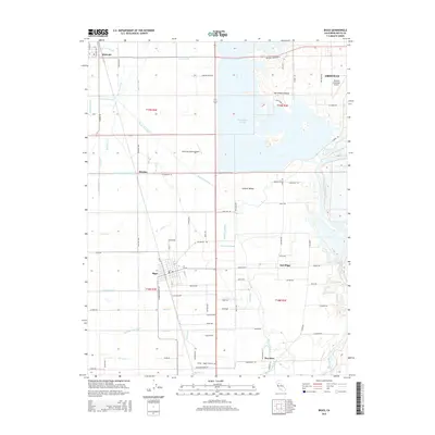 2015 Map of Biggs, 2015 Print