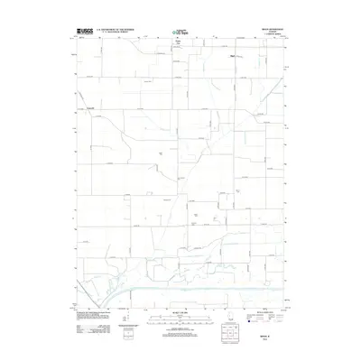 2012 Map of Biggs, 2012 Print