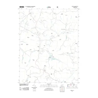 2011 Map of Bighill, 2011 Print