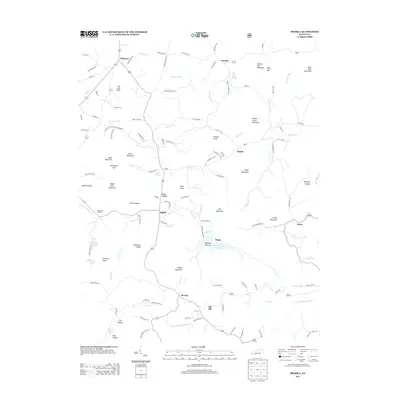 2013 Map of Bighill, 2013 Print