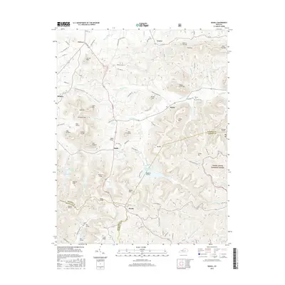 2016 Map of Bighill, 2016 Print
