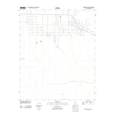 2012 Map of Bighorn Canyon, 2012 Print