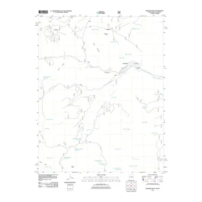 2011 Map of Bighorn Peak, 2011 Print