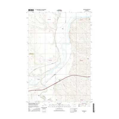 2017 Map of Bighorn, 2017 Print