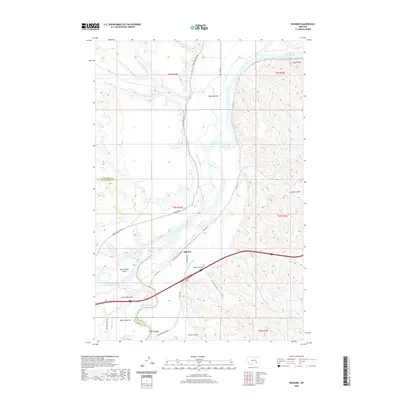 2020 Map of Bighorn, 2020 Print