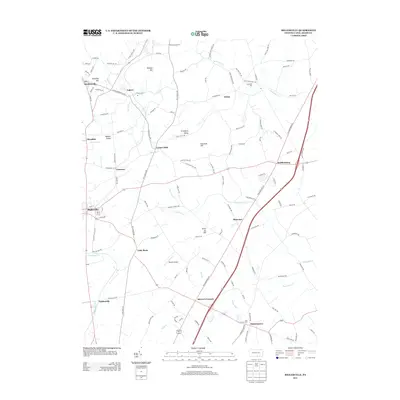 2013 Map of Biglerville, 2013 Print