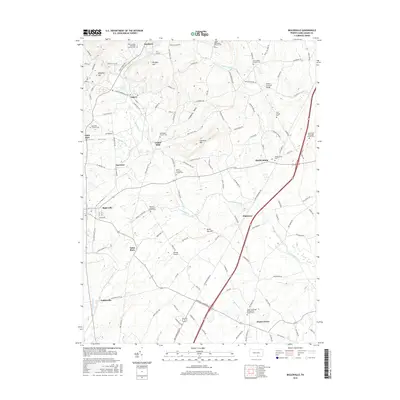 2016 Map of Biglerville, 2016 Print