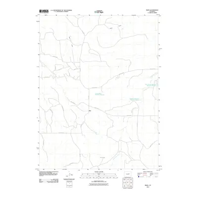 2010 Map of Bijou, 2010 Print