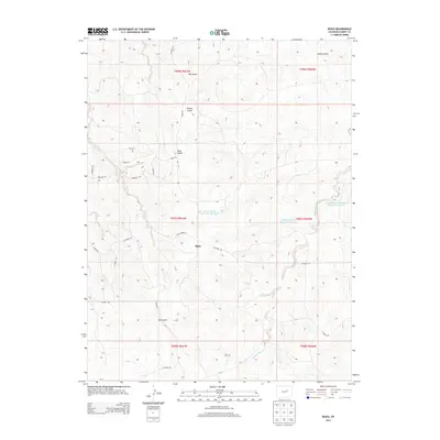 2013 Map of Bijou, 2013 Print