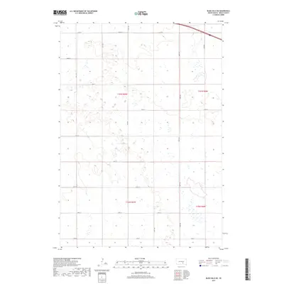 2017 Map of Bijou Hills NE, 2017 Print