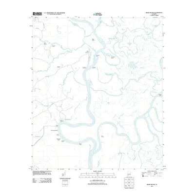 2011 Map of Bilbo Island, 2011 Print