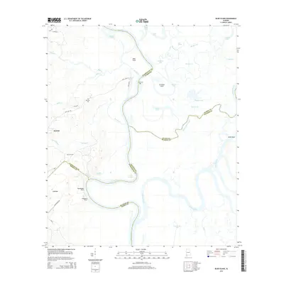 2014 Map of Bilbo Island, 2014 Print