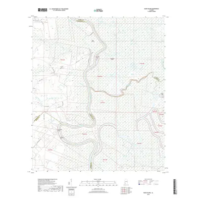 2018 Map of Bilbo Island, 2018 Print