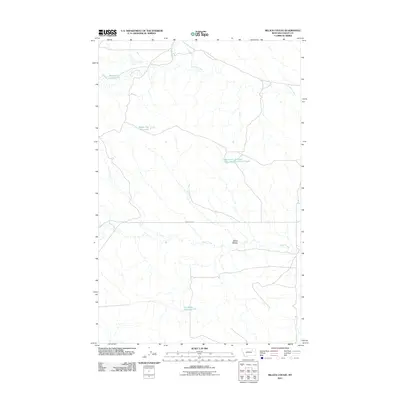 2011 Map of Billick Coulee, 2011 Print