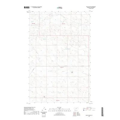 2020 Map of Billick Coulee, 2020 Print