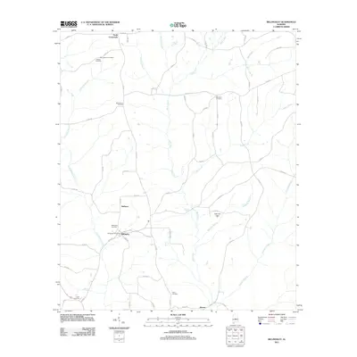 2011 Map of Billingsley, 2011 Print