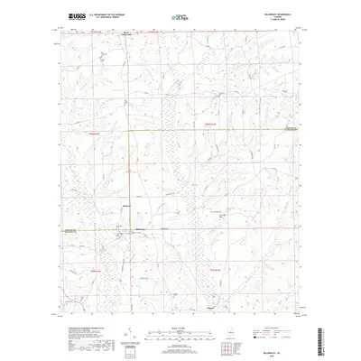 2018 Map of Billingsley, 2018 Print