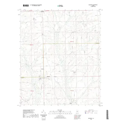 2020 Map of Billingsley, 2020 Print