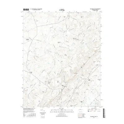 2016 Map of Billingsley Gap, 2016 Print
