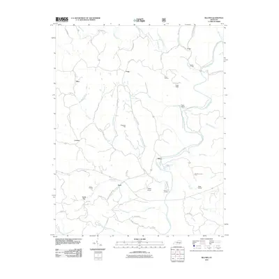 2010 Map of Billows, 2010 Print