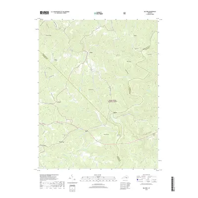 2019 Map of Billows, 2019 Print