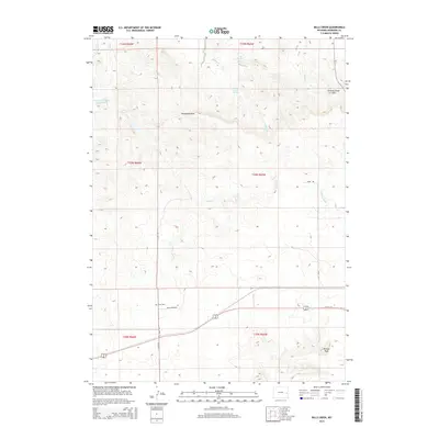 2015 Map of Bills Creek, 2015 Print