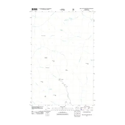 2011 Map of Billy Goat Mountain, 2011 Print