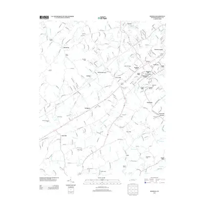 2013 Map of Binfield, 2013 Print