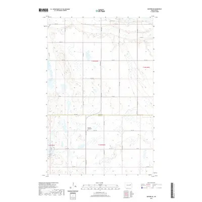 2020 Map of Binford NE, 2020 Print