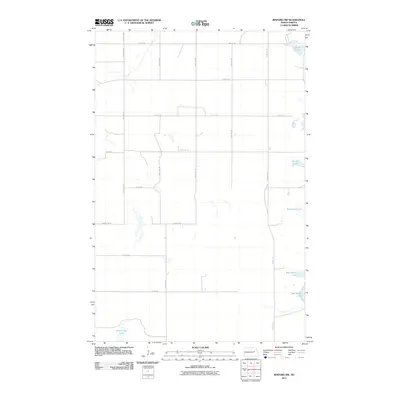 2011 Map of Binford NW, 2011 Print