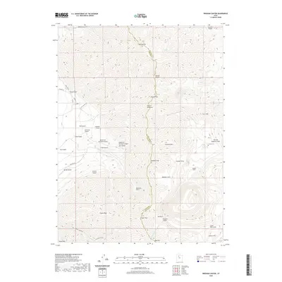 2020 Map of Bingham Canyon, 2020 Print