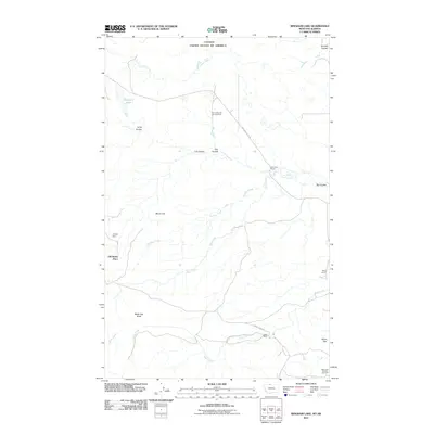 2011 Map of Bingham Lake, 2011 Print