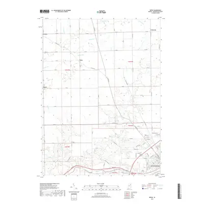 2019 Map of Bippus, 2019 Print