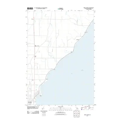 2011 Map of Birch Creek, 2011 Print