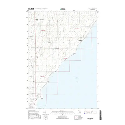 2017 Map of Birch Creek, 2017 Print
