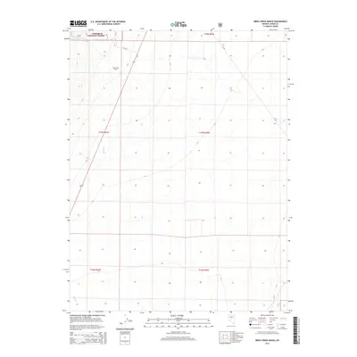 2014 Map of Birch Creek Ranch, 2014 Print