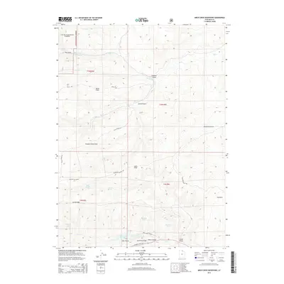 2014 Map of Birch Creek Reservoirs, 2014 Print