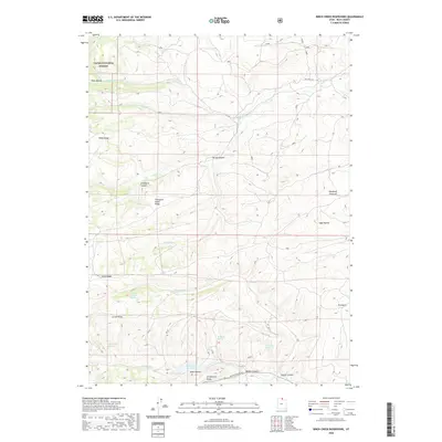 2020 Map of Birch Creek Reservoirs, 2020 Print