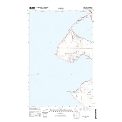2014 Map of Birch Point, 2014 Print