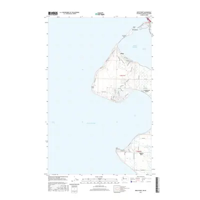 2017 Map of Birch Point, 2017 Print